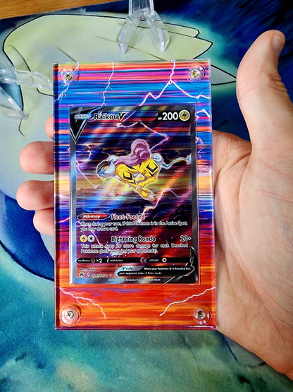 Pokemon Suicune Entei Raikou V GG38 GG36 GG41Crown Zenith Custom Display Case