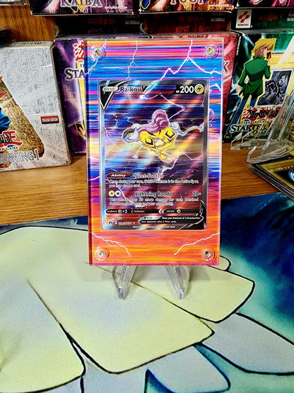 Pokemon Suicune Entei Raikou V GG38 GG36 GG41Crown Zenith Custom Display Case
