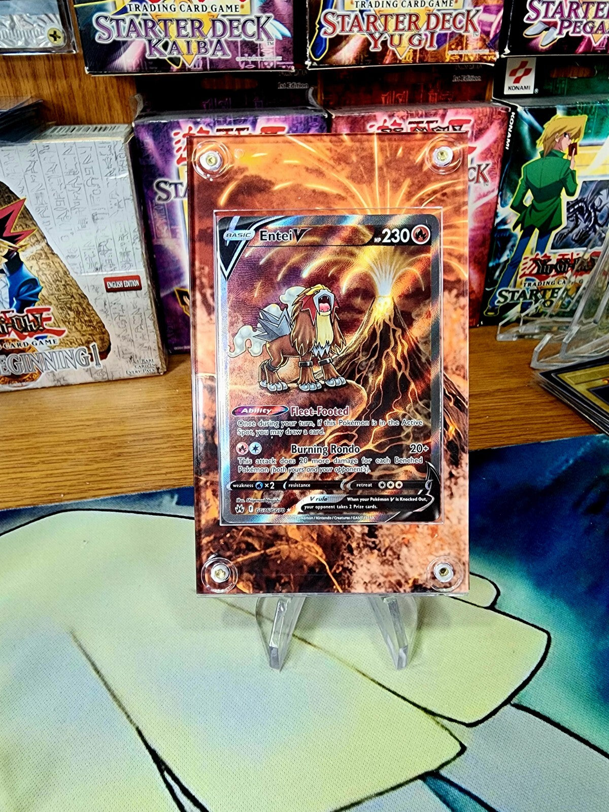 Pokemon Suicune Entei Raikou V GG38 GG36 GG41Crown Zenith Custom Display Case