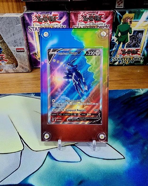x3 Pokemon Origin Forme Dialga V 177/189 167/189 Palkia V Arceus V 166/172 Astral Radiance Custom Display Cases