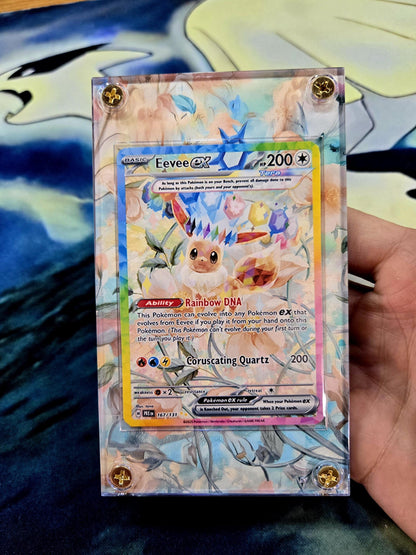 x9 Pokemon Prismatic Evolutions Eeveelution SIR Set - Umbreon, Sylveon, Espeon, Glaceon, Leafeon, Vaporeon, Flareon, Jolteon, Eevee