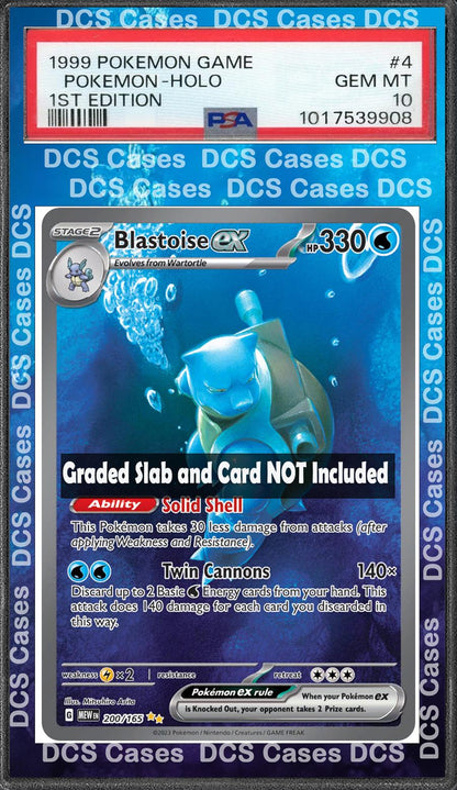 Blastoise EX 200/165 PSA bgs CGC tag Extended Artwork Pokemon 151
