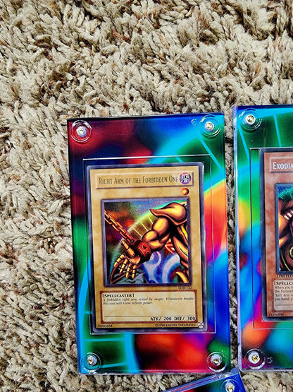 X5 Yugioh Spellbinding Circle Exodia Custom Cases