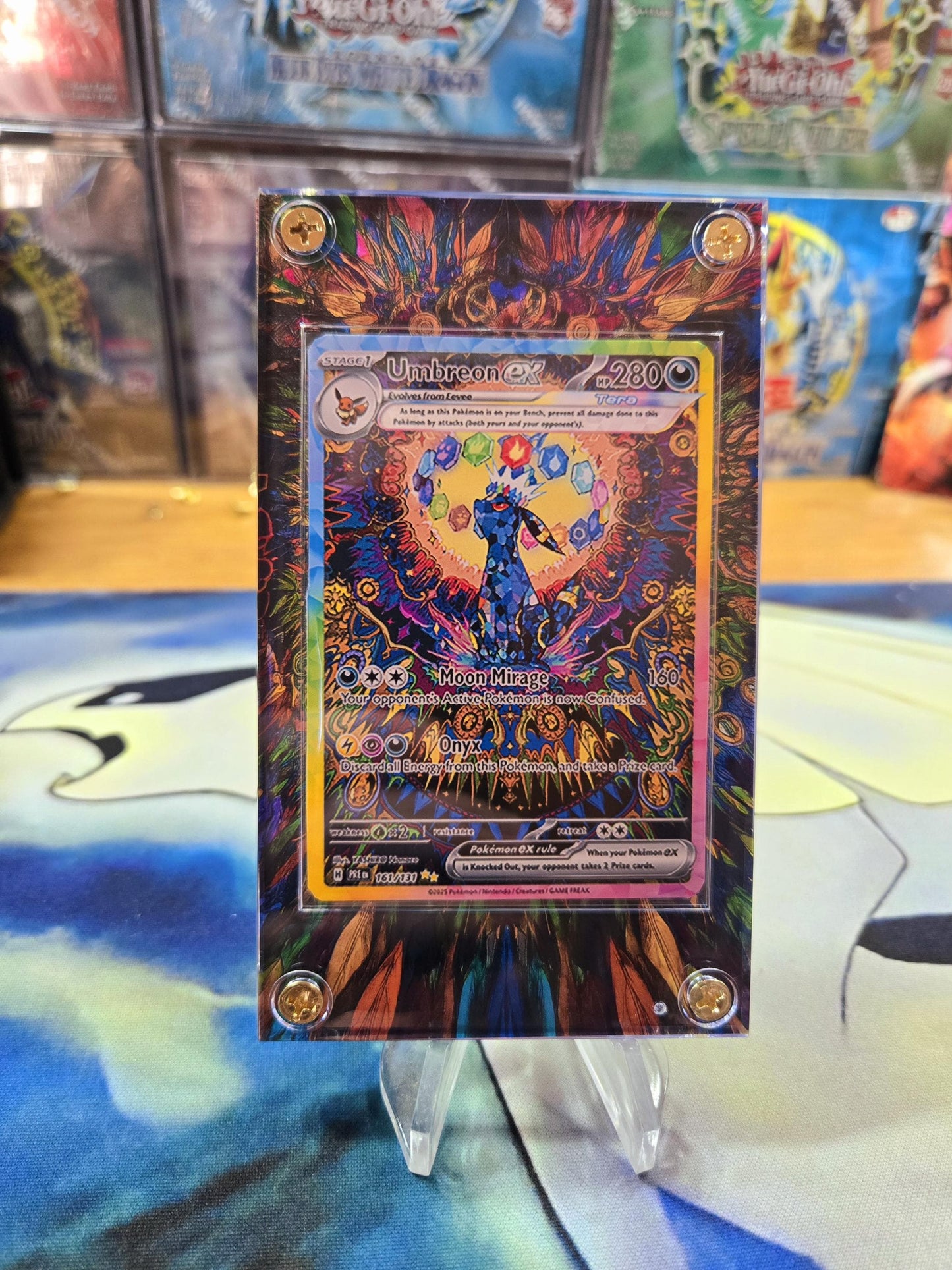 Pokemon Umbreon EX SIR 161/131 Prismatic Evolutions Custom Case