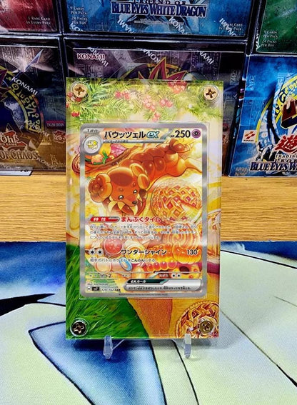 Pokemon Dachsbun EX SIR Stellar Crown Stellar Miracle SIR 169/142  Card Custom Display Case