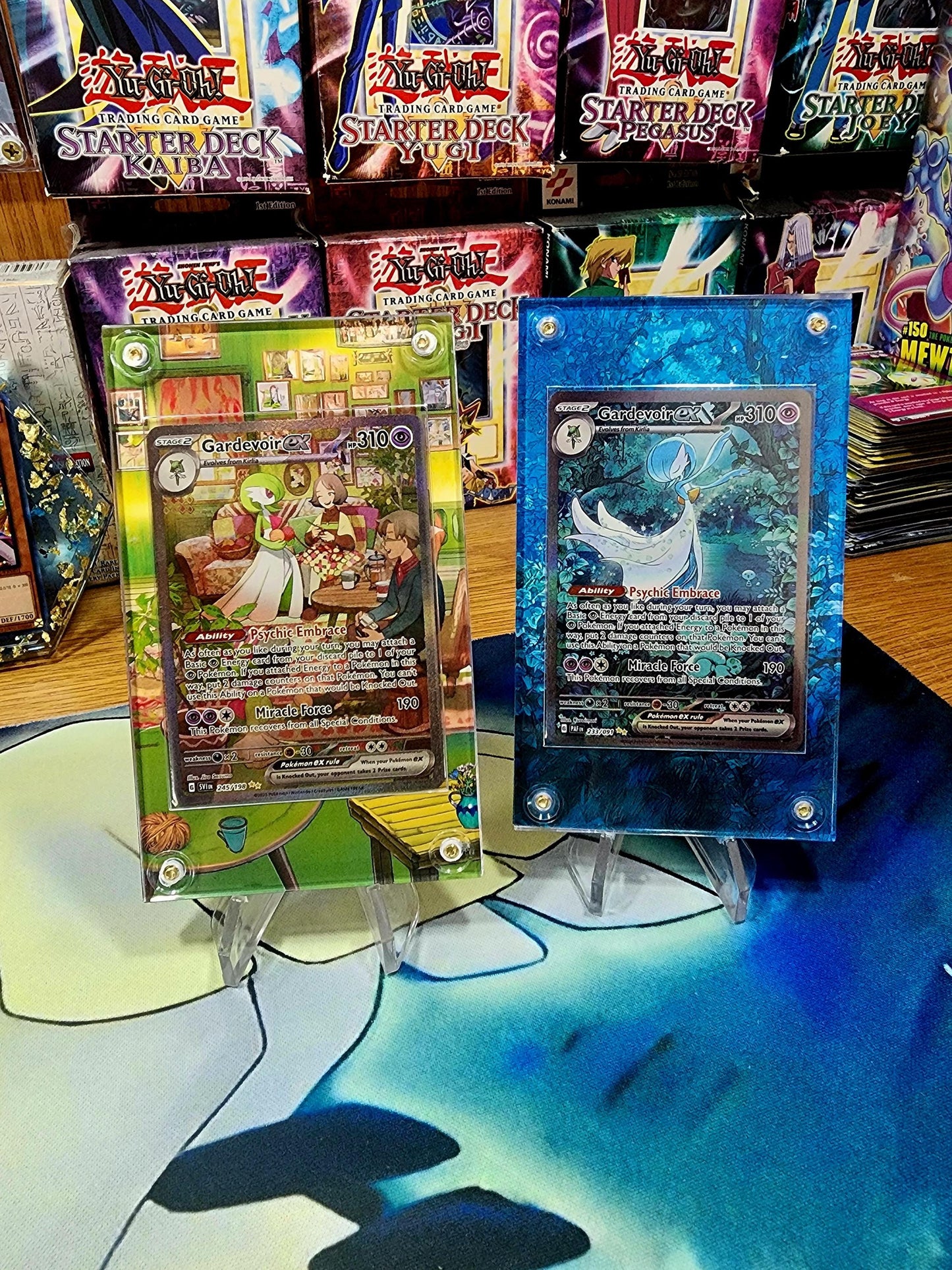 X2 Pokemon Gardevoir Ex 233/091 & 245/198 Paldean Fates Custom Cases