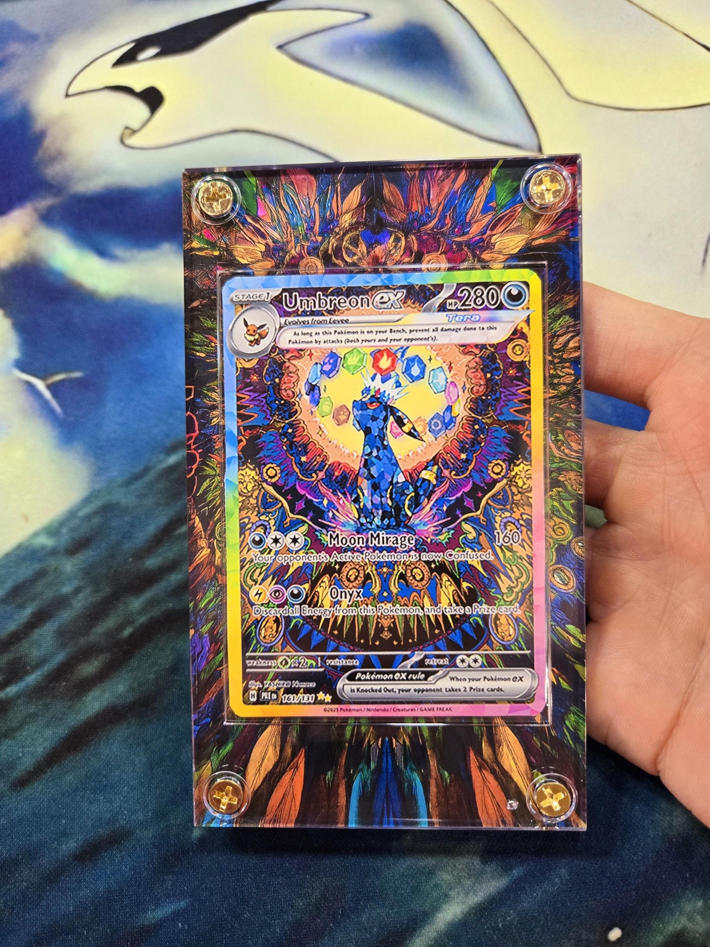 Pokemon Umbreon EX SIR 161/131 Prismatic Evolutions Custom Case