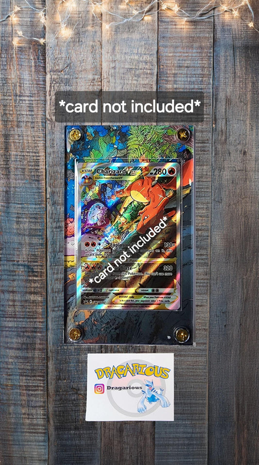 Pokemon Charizard Vstar SWSH262 Promo Custom Display Case Slab