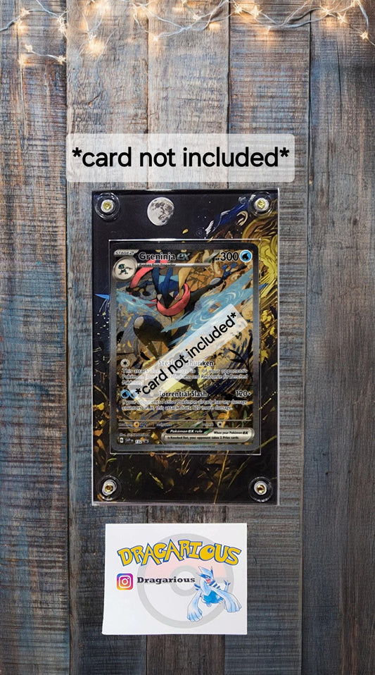Pokemon Greninja EX SIR Promo 132 SV Shrouded Fable Custom Case