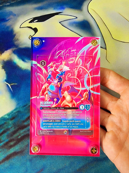 Disney Lorcana Shimmering Skies King Candy Sweet Abomination 218/204 Enchanted Chapter 5 Custom Case