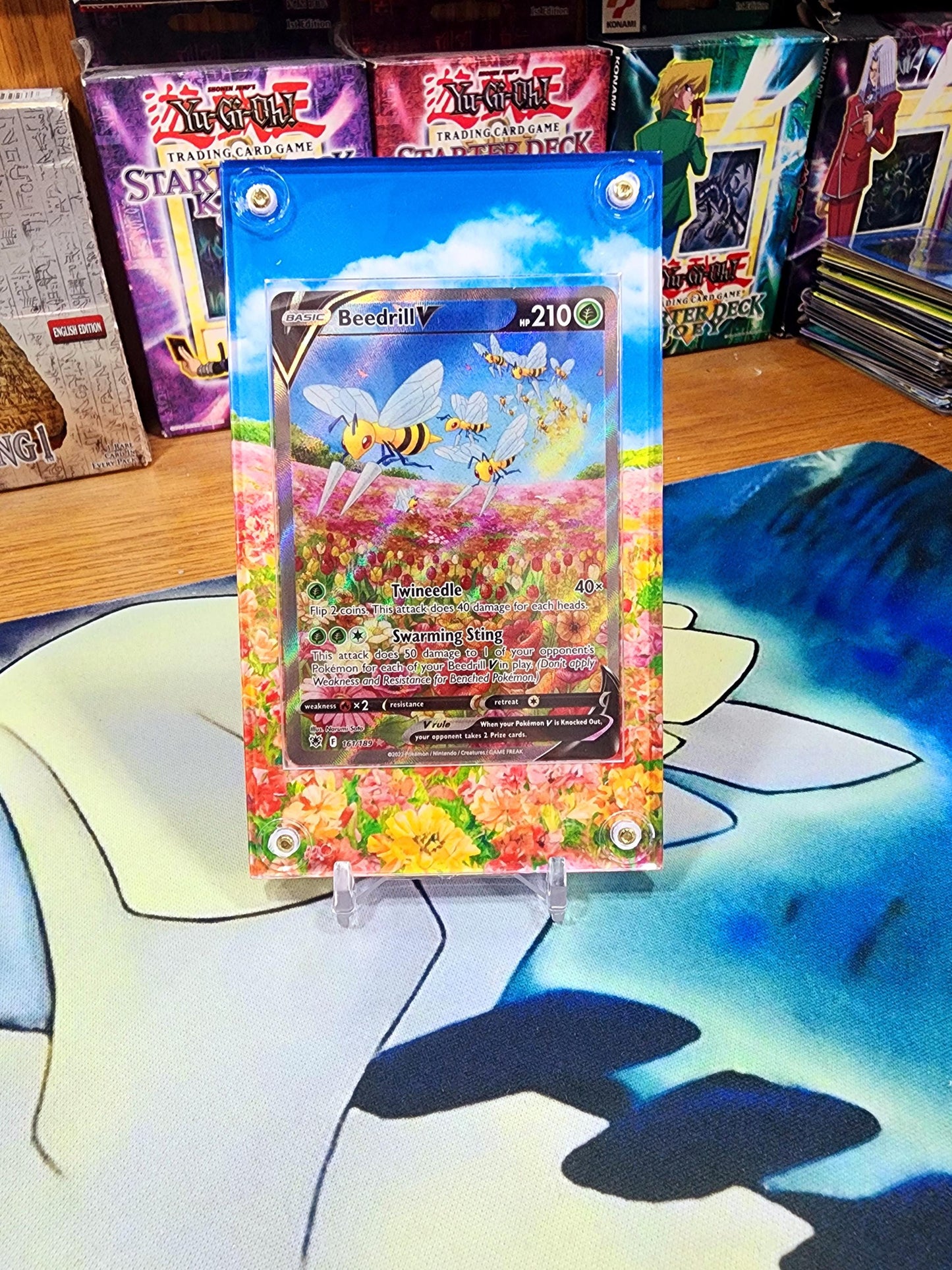 Pokemon Beedrill V Astral Radiance Custom Case Slab