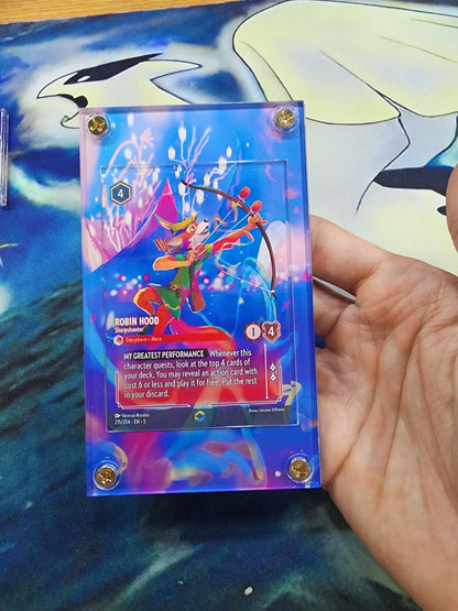 Disney Lorcana Shimmering Skies Robin Hood Sharpshooter 215/204 Enchanted  Chapter 5 Custom Case