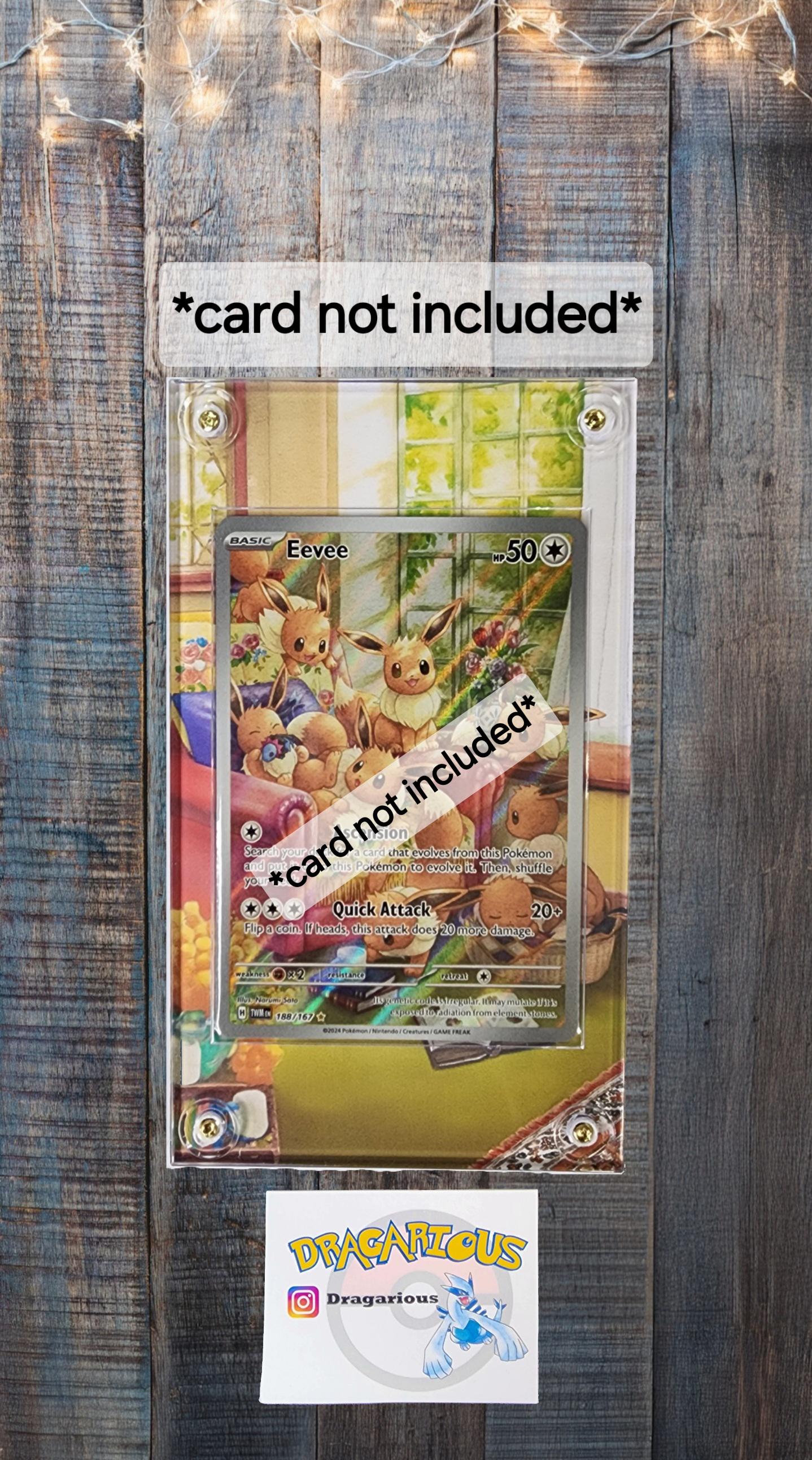 Pokemon Eevee 188 IR Twilight Masquerade Custom Case Slab