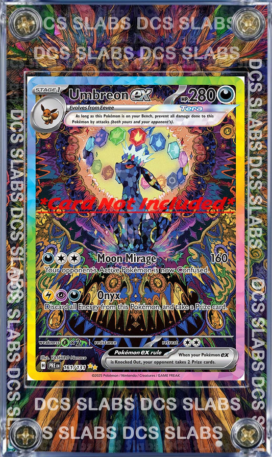 Pokemon Umbreon EX SIR 161/131 Prismatic Evolutions Custom Case