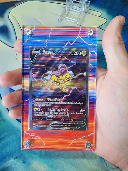 Pokemon Suicune Entei Raikou V GG38 GG36 GG41 Crown Zenith Custom Display Case Slab