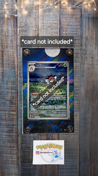 Pokemon Ledian Stellar Crown IR 144/142 Card Custom Display Case Slab