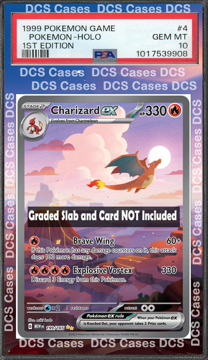 Charizard EX 199/165 PSA bgs CGC tag Extended Artwork Pokemon 151