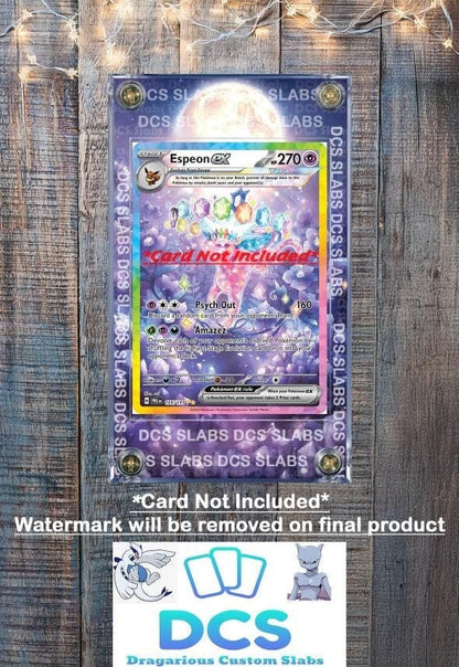 Pokemon Espeon EX SIR 155/131 Prismatic Evolutions Custom Case