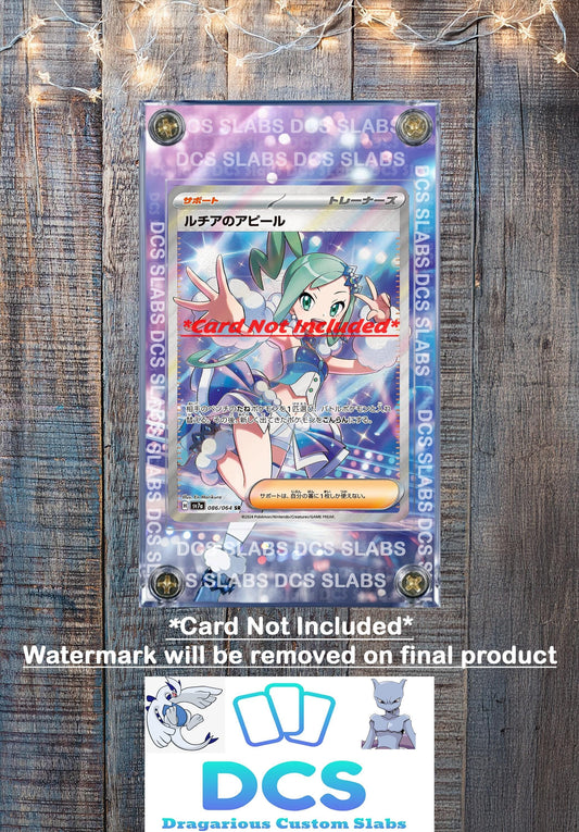 Lisia's Appeal Full Art 086/064 SR Paradise Dragona sv7A Pokemon Custom Case
