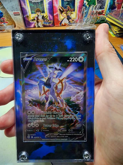 x3 Pokemon Origin Forme Dialga V 177/189 167/189 Palkia V Arceus V 166/172 Astral Radiance Custom Display Cases