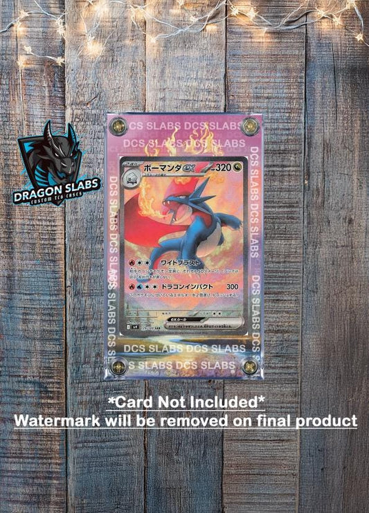 Pokemon Salamence ex SAR 129/100 SV9 Battle Partners Extended Art Custom Case