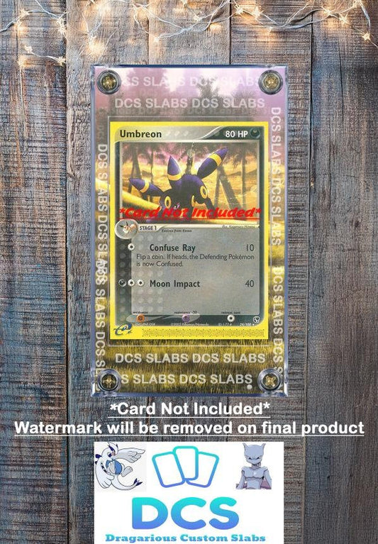 Pokemon Umbreon EX 24/100 Sandstorm Custom Case