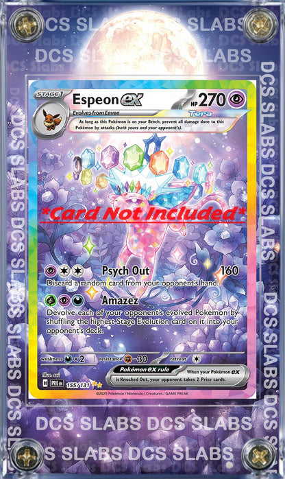 Pokemon Espeon EX SIR 155/131 Prismatic Evolutions Custom Case