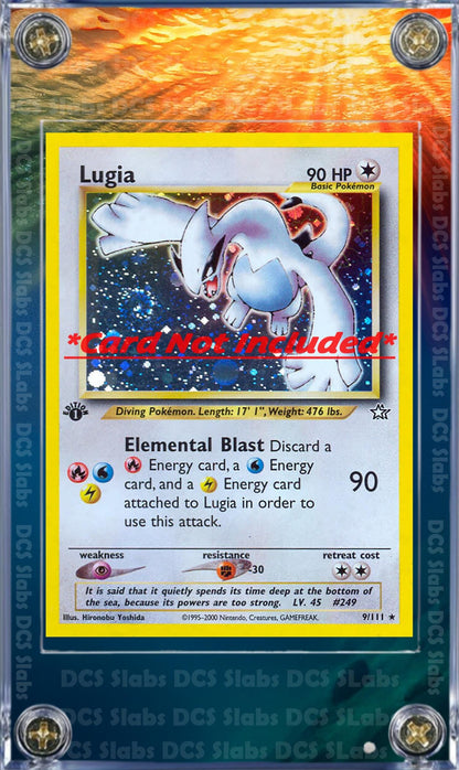 Pokemon Lugia Neo Genesis 9/111 Custom Case Slab