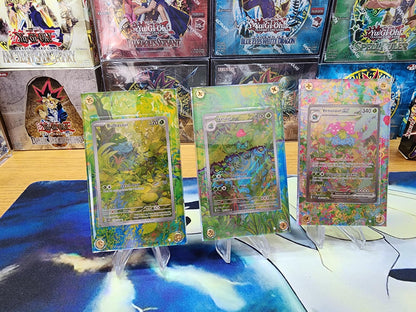 Pokemon Bulbasaur, Ivysaur, Venusaur 151 Custom Display Cases
