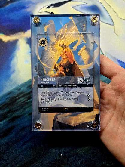 Disney Lorcana Hercules Divine Hero 215/204 Chapter 2 Custom Case