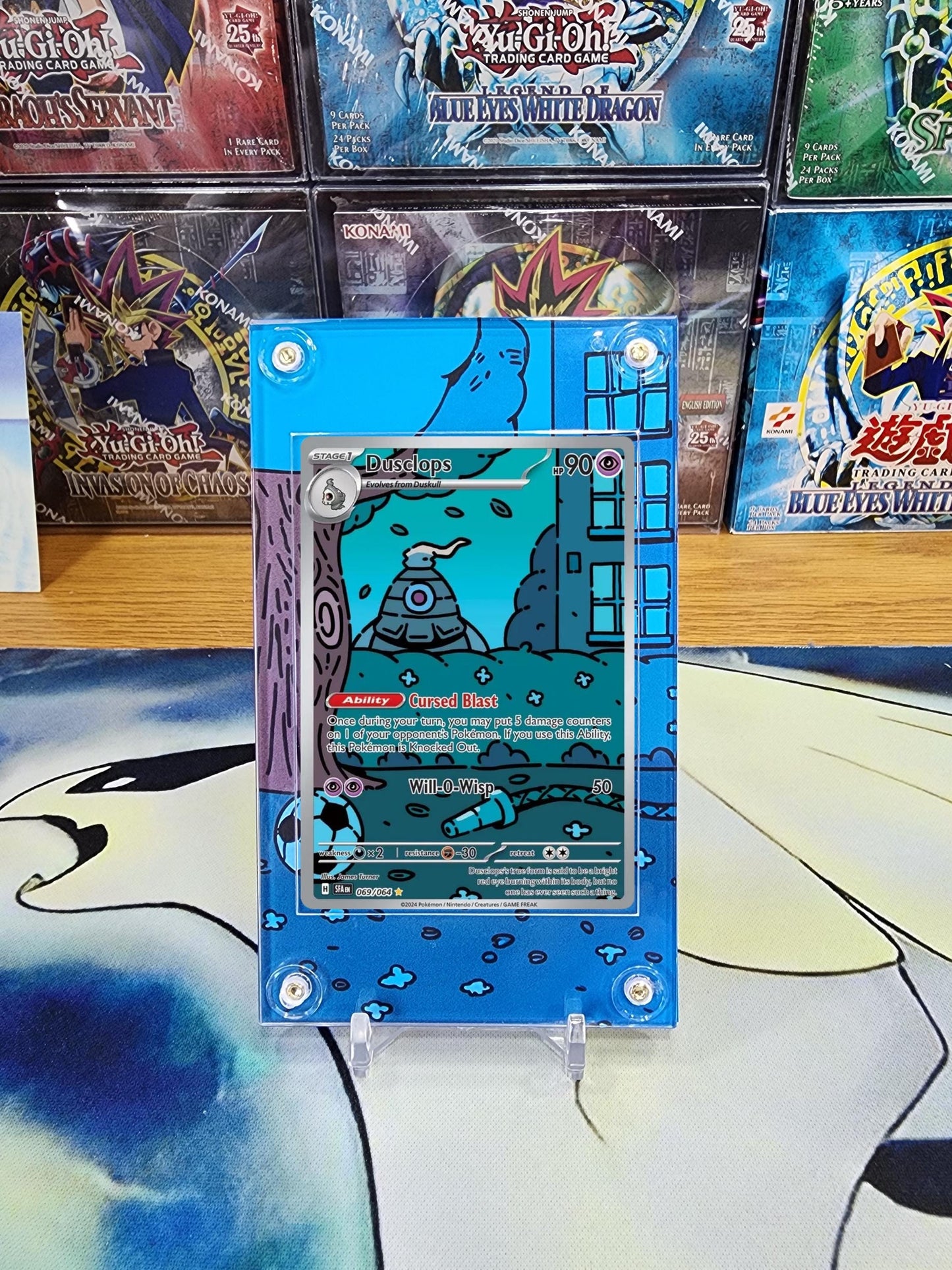 X3 Pokemon Duskull Dusclops Dusknoir IR 068,069,070 Shrouded Fable Custom Cases