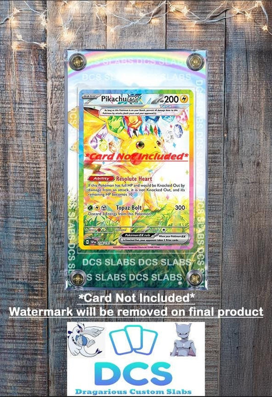 Pokemon EX 238/191 SIR Custom Display Case from Surging Sparks