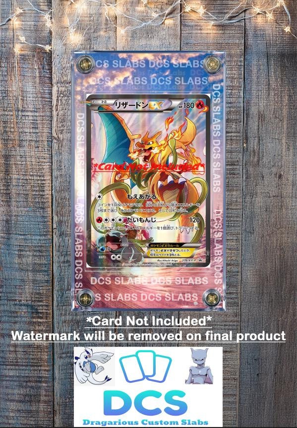 Pokemon Charizard EX 276/XY-P Art Collection Magazine Custom Case