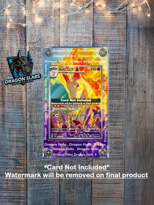 Pokemon Rapidash 069/063 AR sv9a Heat Wave Arena Extended Art Custom Case