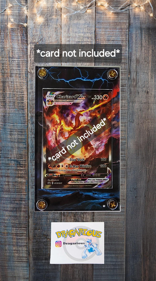 Pokemon Charizard VMAX SWSH261 Promo Custom Display Case Slab