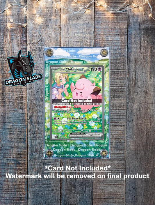 Pokemon Lillie’s Clefairy EX SIR 184/159 Journey Together Extended Art Custom Case