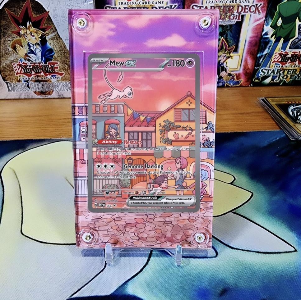 Pokemon Mew 151 Promo SVP 053 Custom Display Case