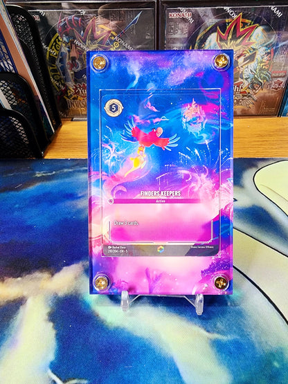 Disney Lorcana Shimmering Skies Finders Keepers 210/204 Enchanted Chapter 5 Custom Case
