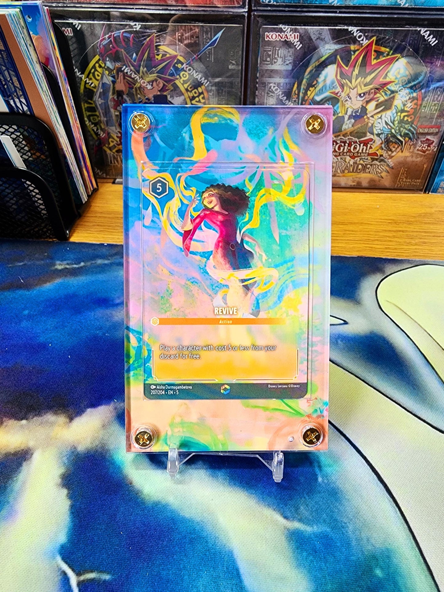 Disney Lorcana Shimmering Skies Revive 207/204 Enchanted Chapter 5 Custom Case