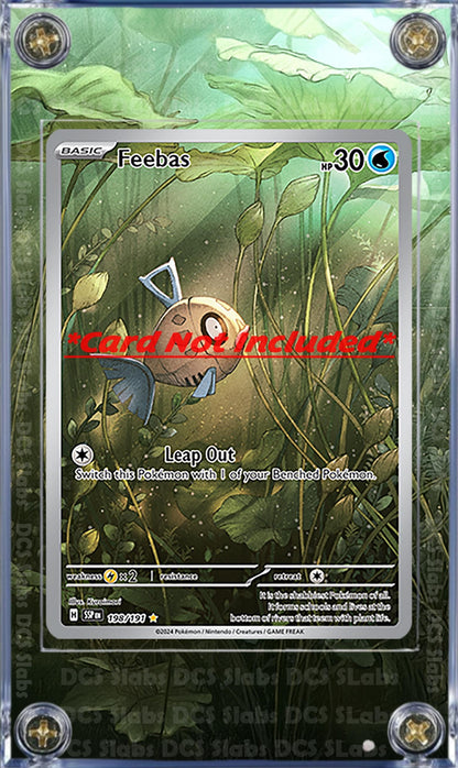 x2 Pokemon Milotic EX & Feebas 237/191 198/191 IR Custom Display Cases from Surging Sparks