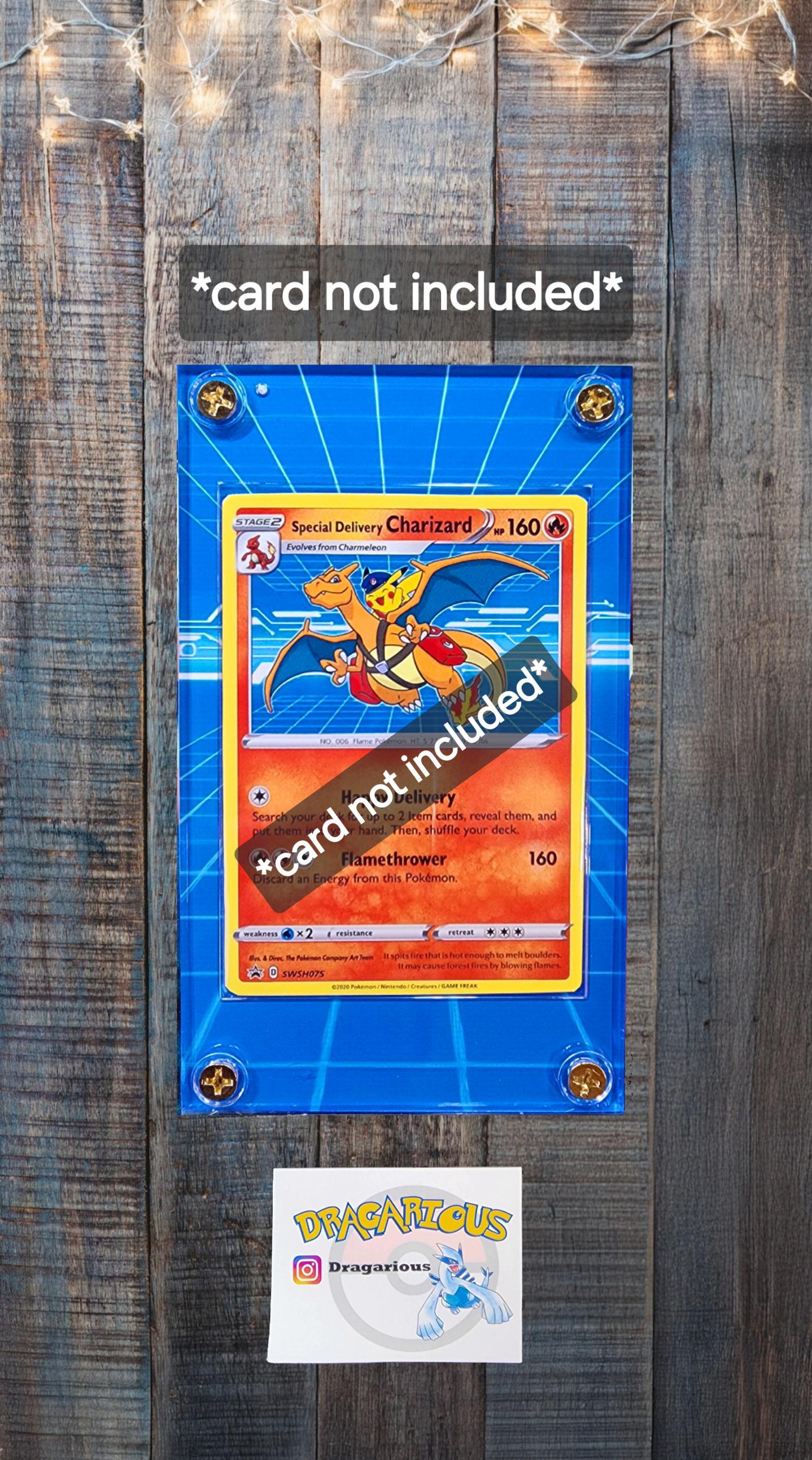 Pokemon Special Delivery Charizard SWSH075 Custom Case Slab