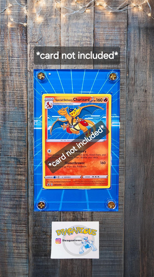 Pokemon Special Delivery Charizard SWSH075 Custom Case Slab