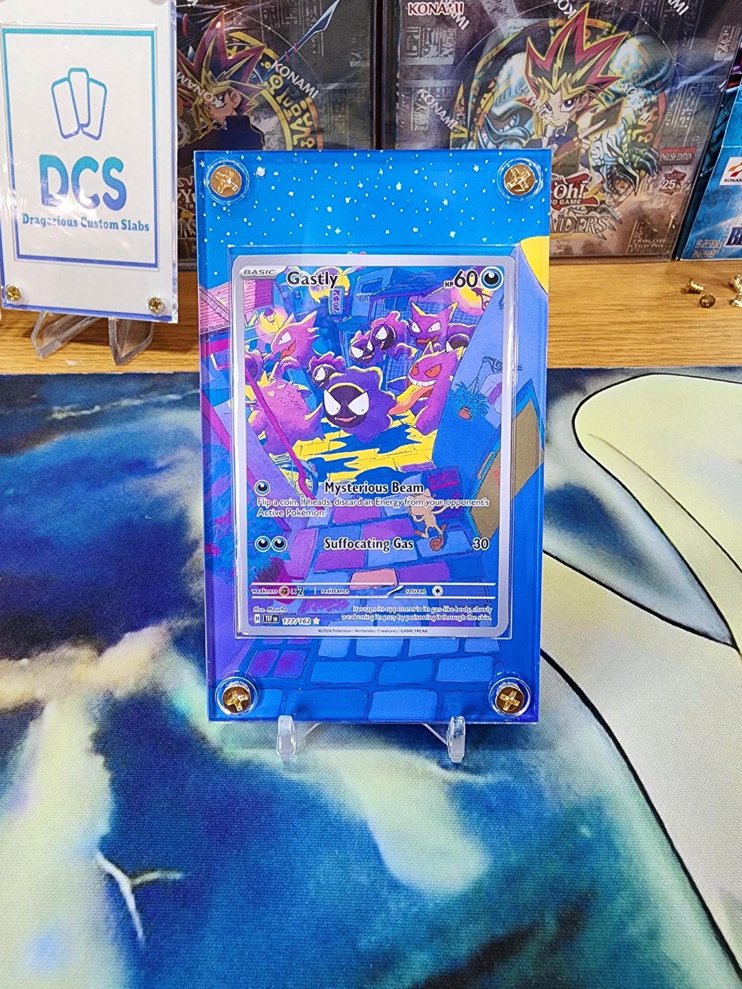 Pokemon Gastly 177/162 Temporal Forces Custom Case Slab