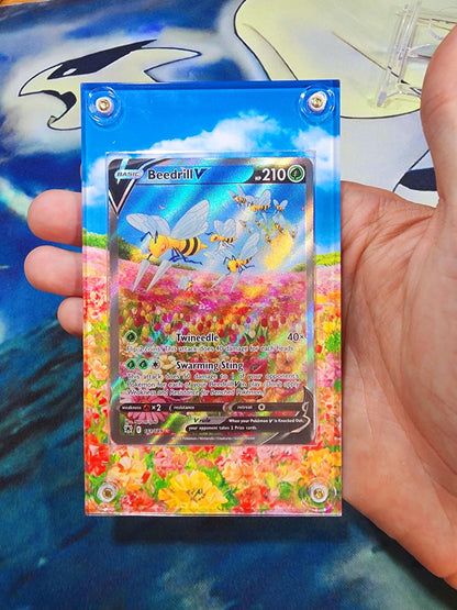 Pokemon Beedrill V Astral Radiance Custom Case Slab