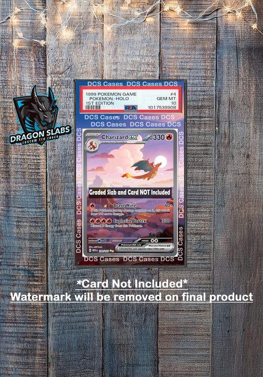 Charizard EX 199/165 PSA bgs CGC tag Extended Artwork Pokemon 151