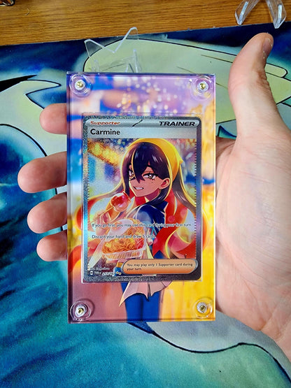 Pokemon Carmine 217 SIR Twilight Masquerade Custom Case Slab