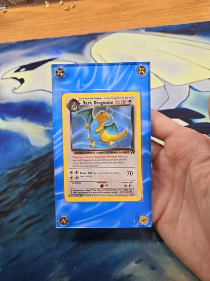 Pokemon Rocket Dark Dragonite 22/82 5/82 Custom Case