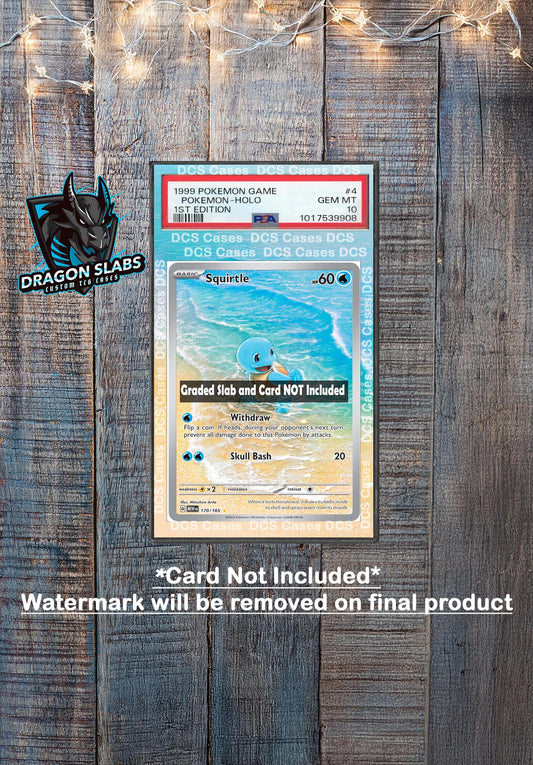 Squirtle 170/165 PSA bgs CGC tag Extended Artwork Pokemon 151