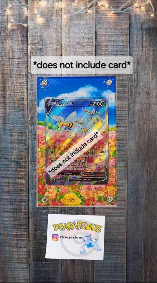 Pokemon Beedrill V Astral Radiance Custom Case Slab