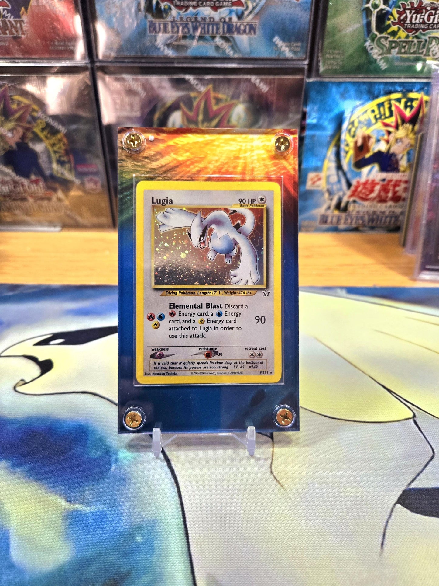 Pokemon Lugia Neo Genesis 9/111 Custom Case Slab
